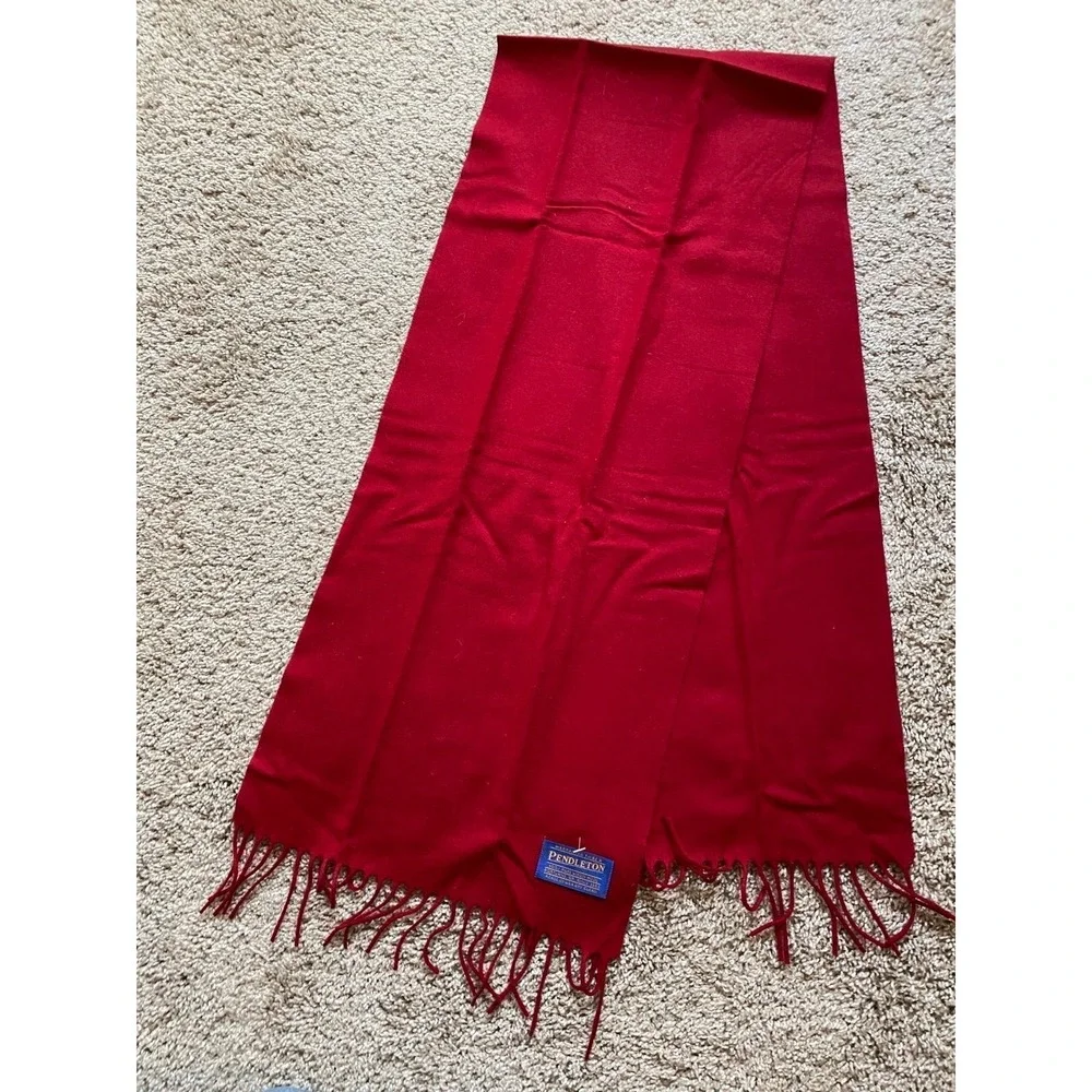 Pendleton scarf red